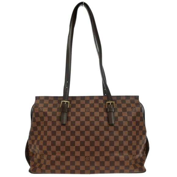 Louis Vuitton Damier Chelsea Shoulder Tote Bag - Picture 1 of 11
